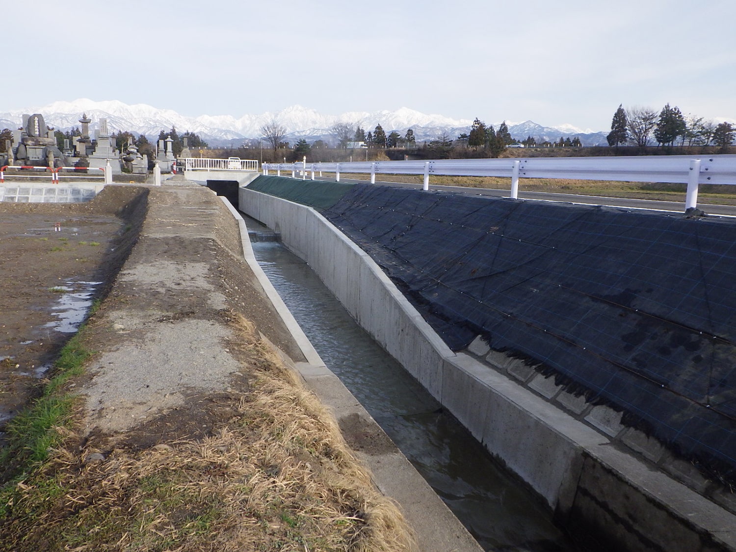 用排水施設整備　野口西地区　Ｊ－１号排水路第４工区工事