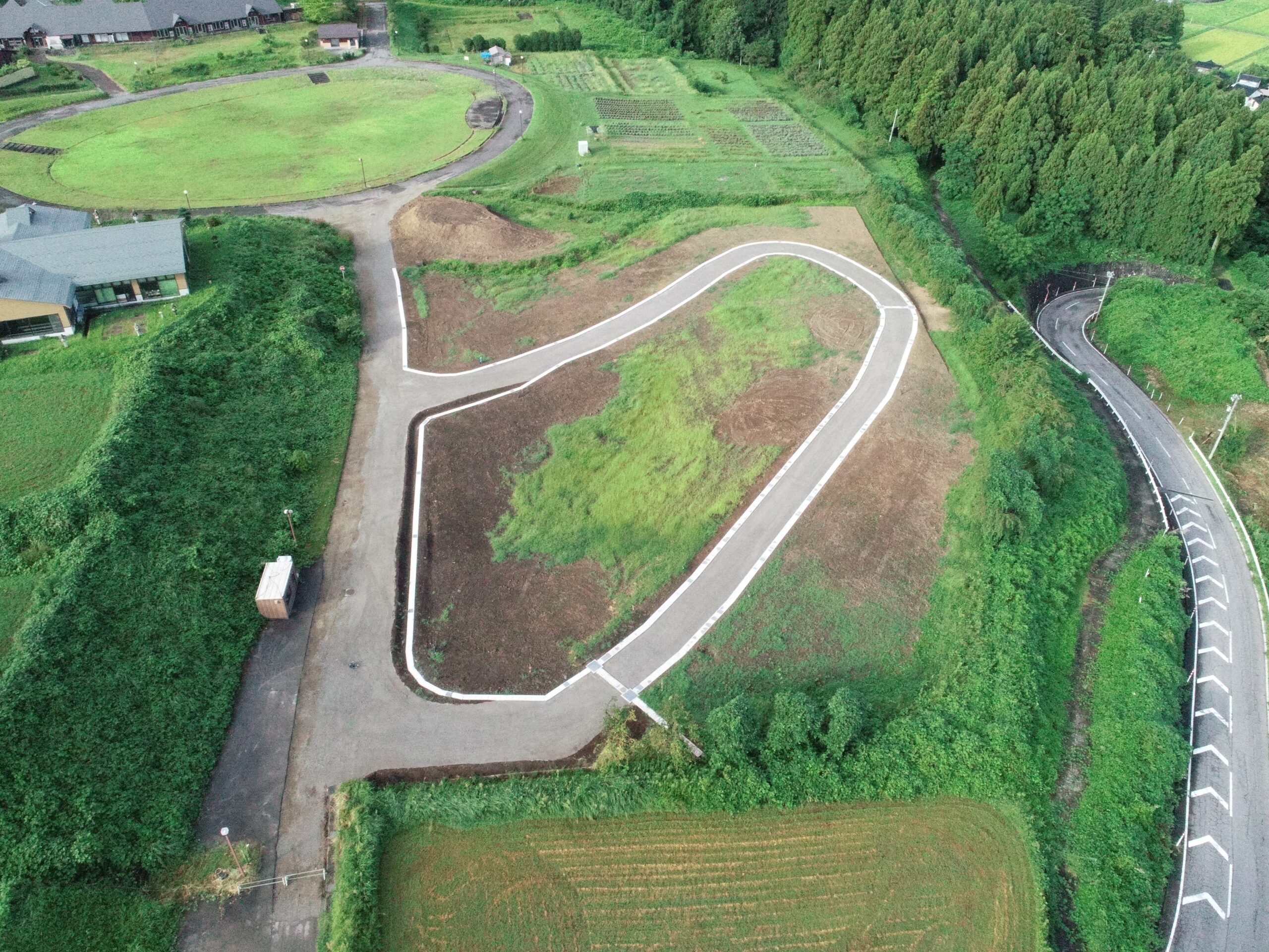 グリーンパーク吉峰新オートキャンプ場造成工事