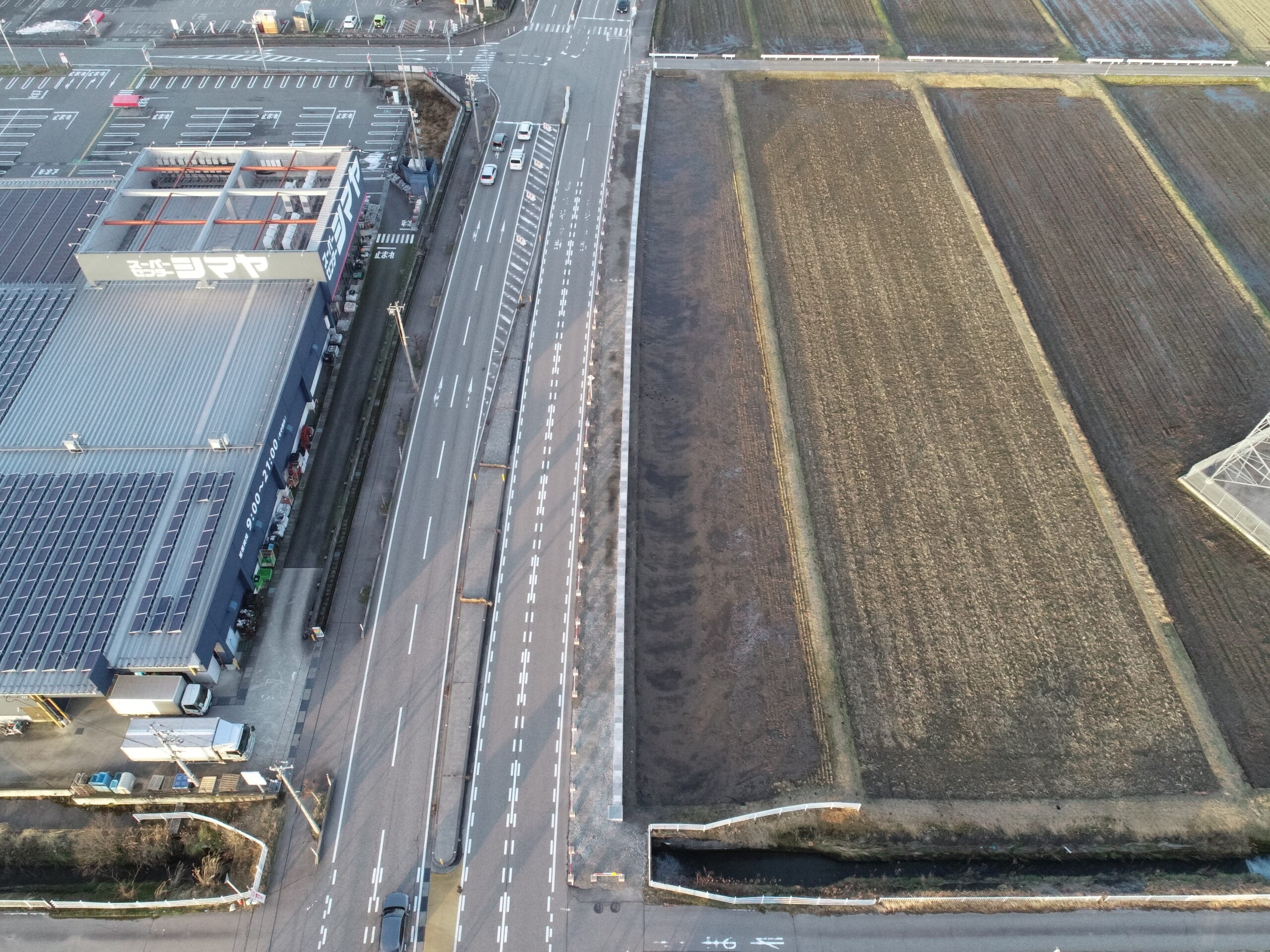主要地方道富山立山公園線道路総合交付金(改築)道路改良工事